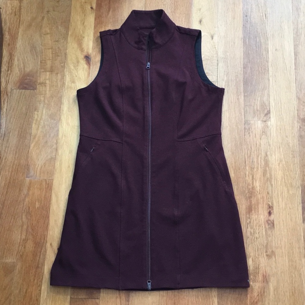 CCO SALE! Title Nine Warm Dress / Vest Maroon